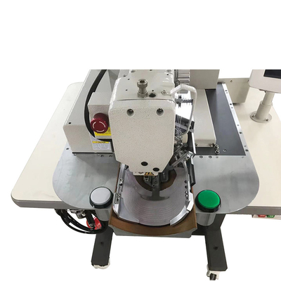 High Efficient Felt Hat Cap Label Computer Pattern Industrial Sewing Machine Manufacturing Plant
