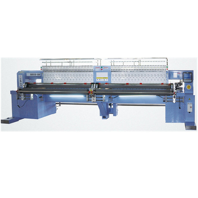 Les nouvelles 4 aiguilles ont informatisé broderie piquante de rouleau de machine de broderie la double et la machine piquante pour le cuir