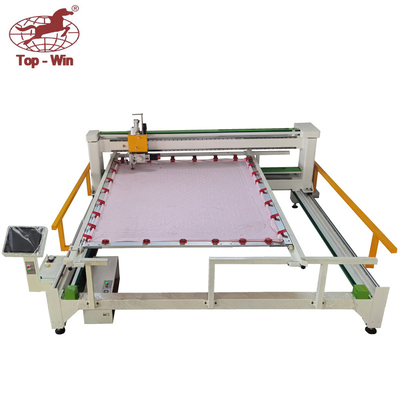 machine piquante automatisée industrielle piquante de Mammut simple d'aiguille de commande numérique par ordinateur de mousse de matelas principal