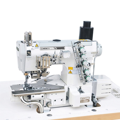 La couche horizontale d'usine de la Chine faisant la chemise enclenche le T-shirt de machine à coudre